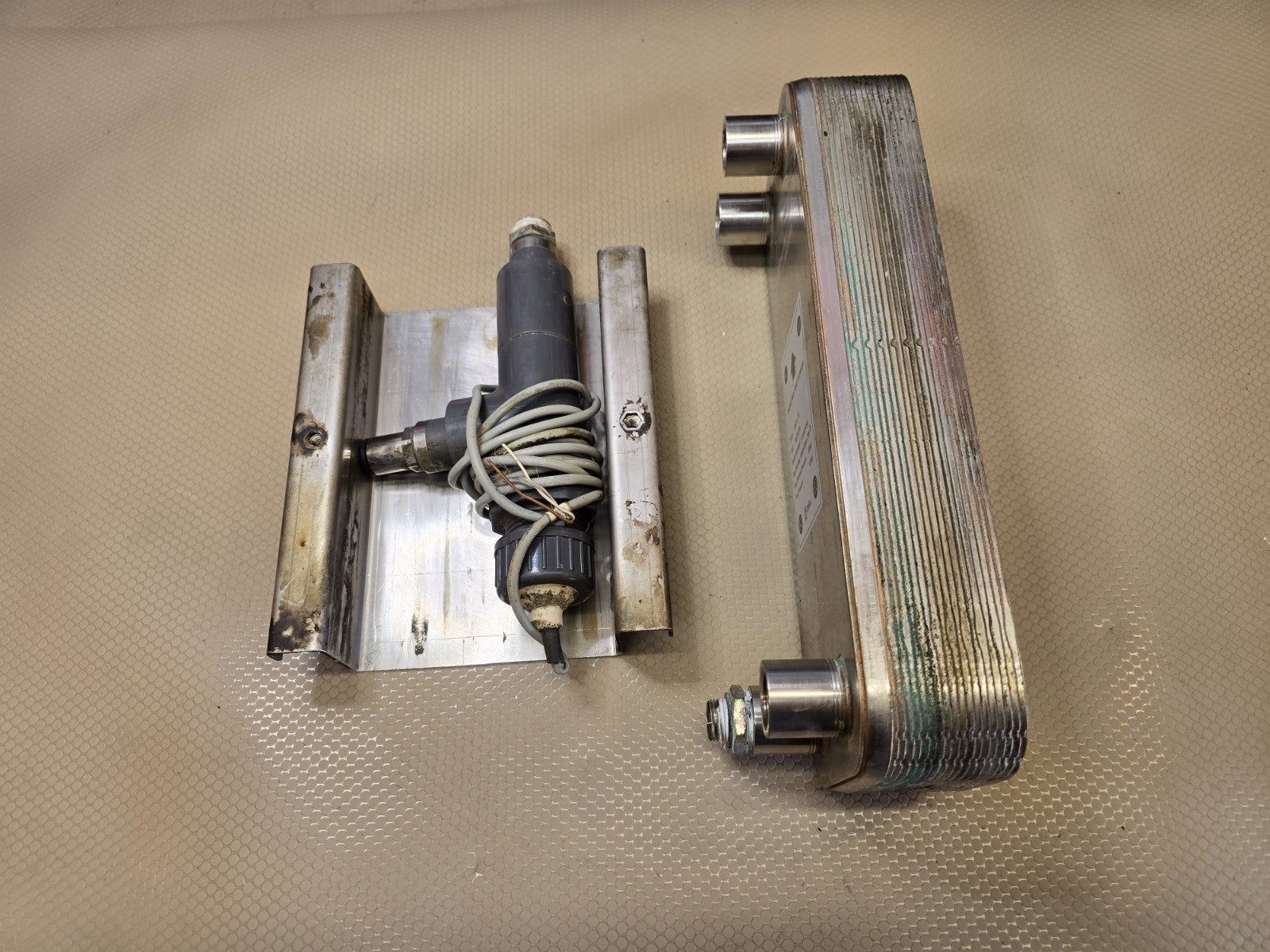 ORELL B50X18 Brazed Plate Heat Exchanger-Carrier 21014025-040 Oil Cooler