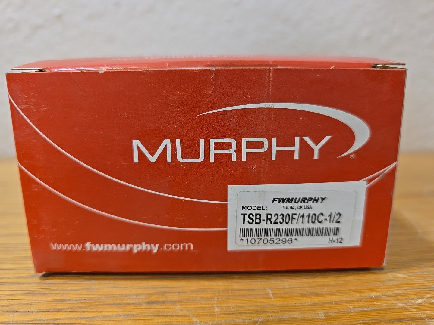 Murphy TSB-R230F/110C-1/2 Temperature Switch (10705296) NEW