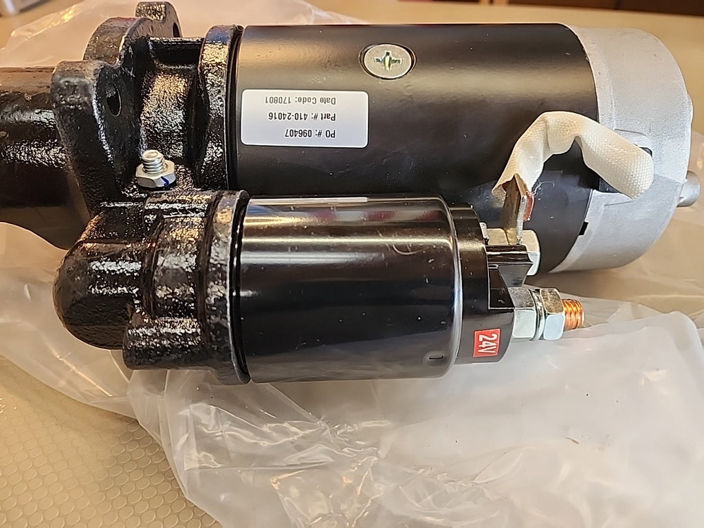 J&N 410-24016 Starter 24V, 9T, CW, DD, 4kW