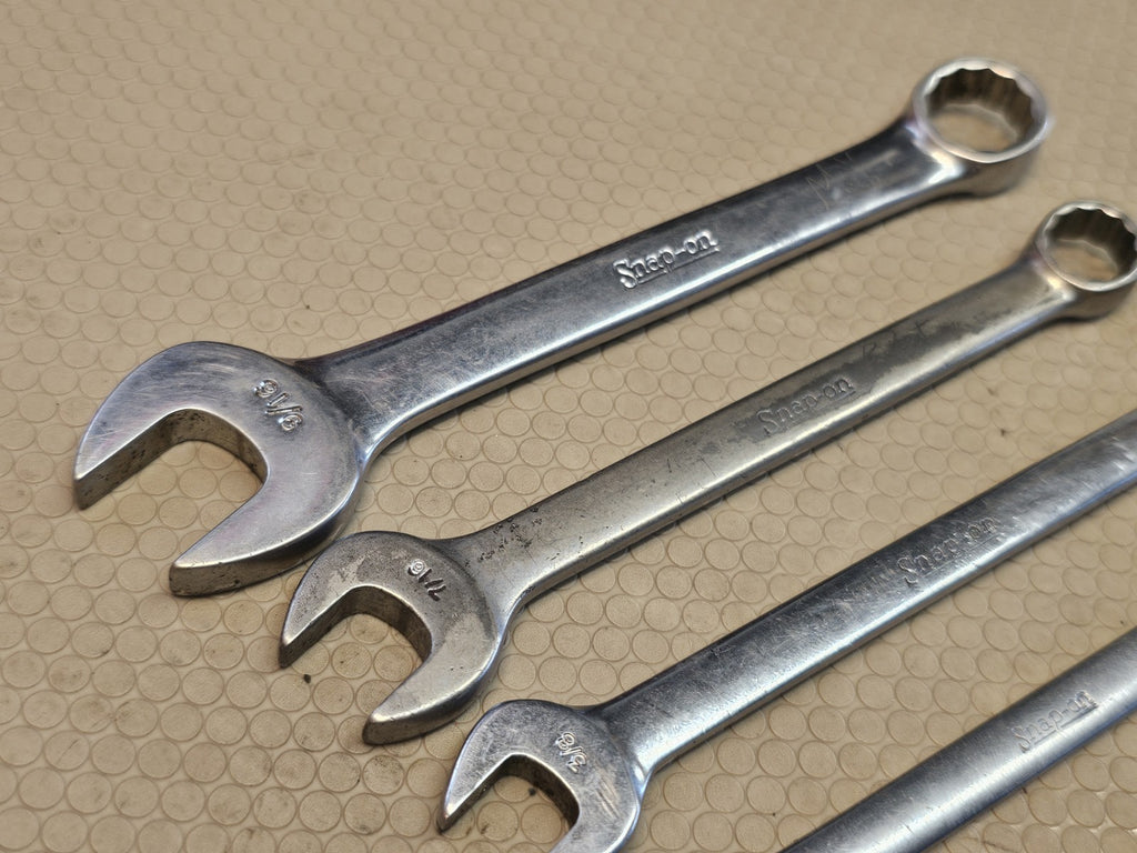 Snap On Tools OEX 6 pc Short SAE Combination Wrench Set