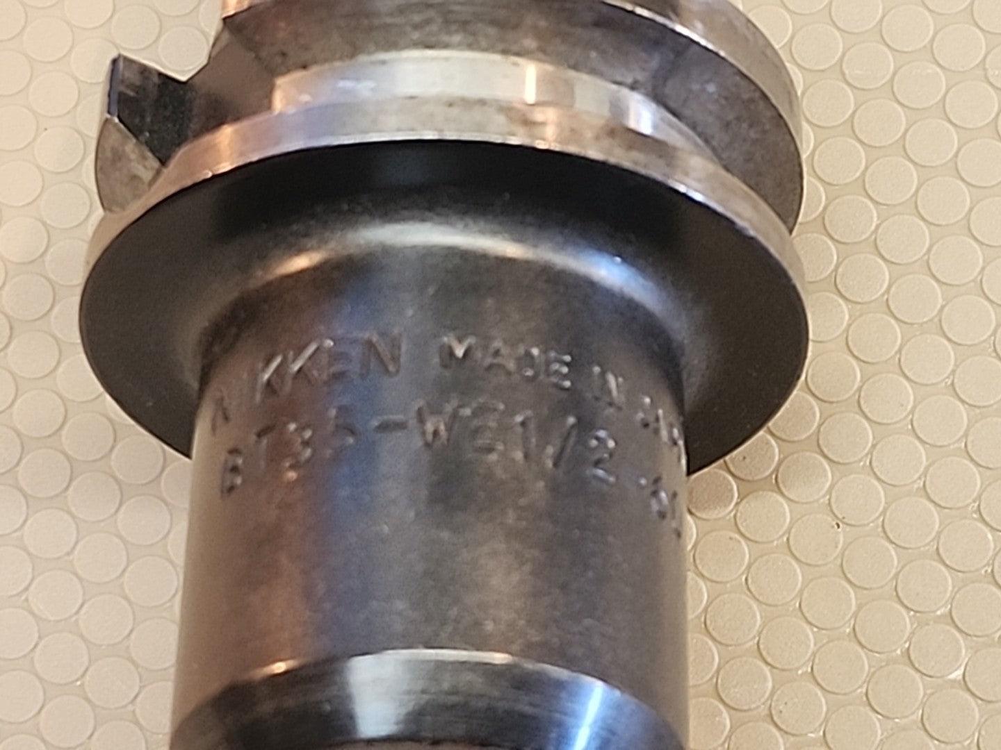 NIKKEN BT35-WE1/2-60 BT35 1/2” SOLID TOOL HOLDER 2.375” PROJECTION .500”