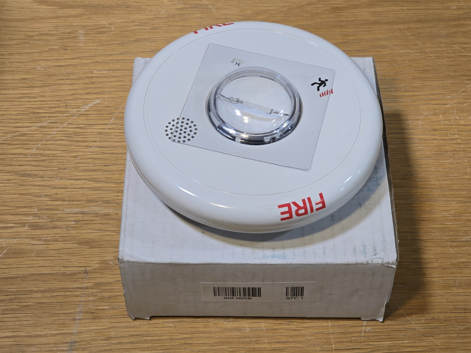 EST Edwards GCF-HDVM Fire Alarm Horn Strobe Ceiling White NEW