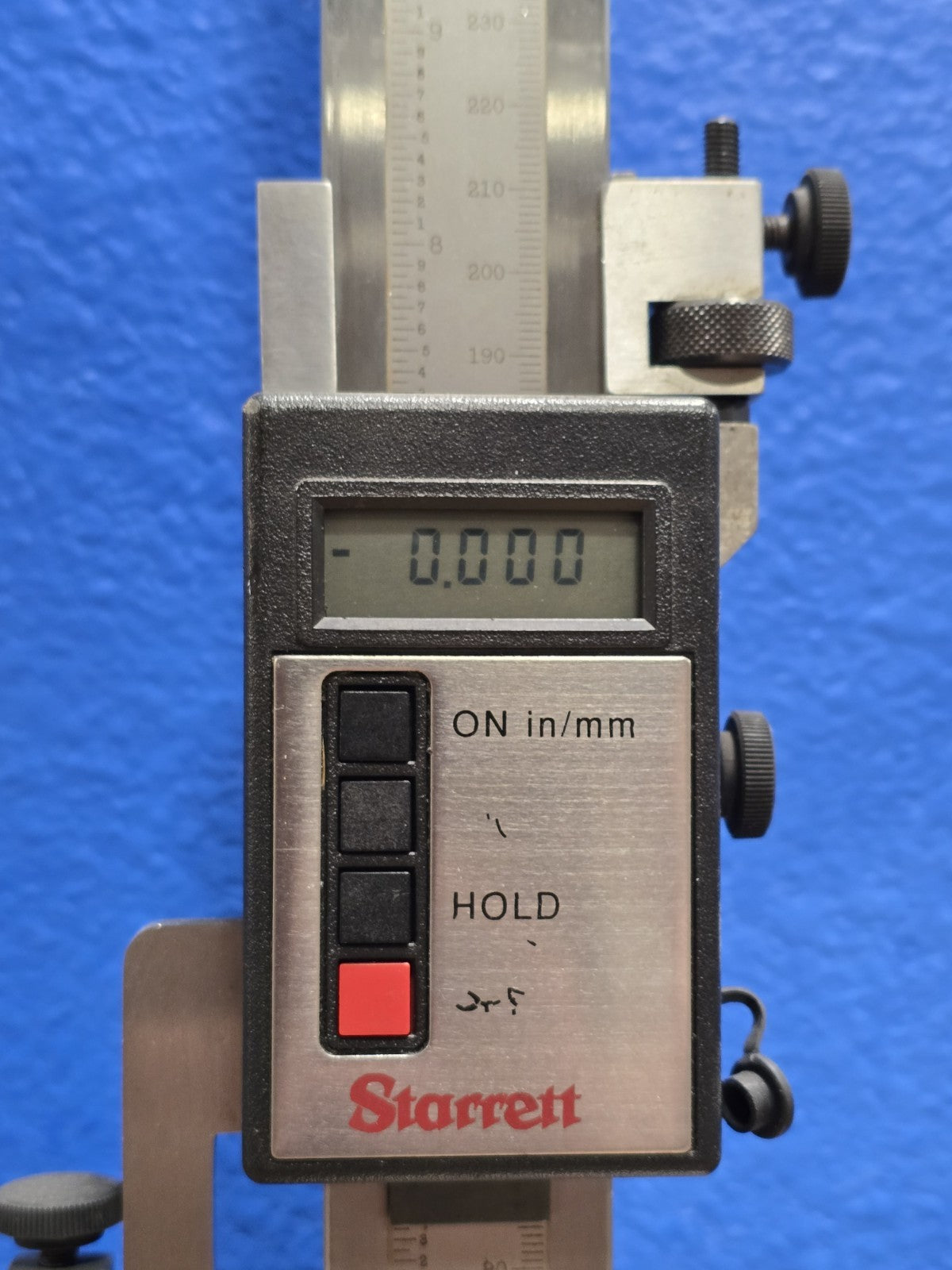 Starrett  Model No. 752-12/300  Electronic Height Gauge 12"/ 300mm