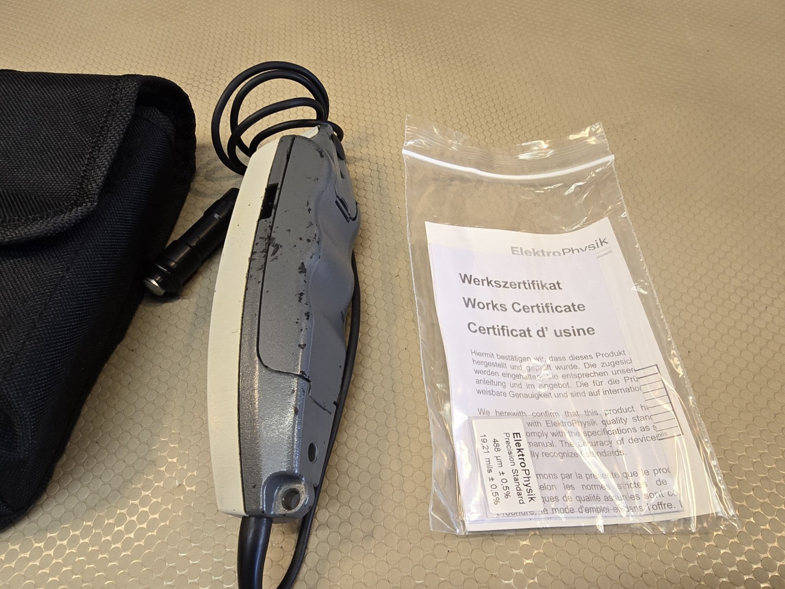 ElektroPhysik eXacto FN Compact Coating Thickness Tester (180-0202) #A6-10