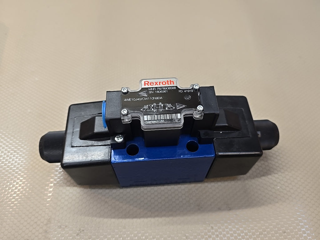 REXROTH 4WE10J40/CW110N9DA/V R978908908 110/120V Electromagnetic valve NEW!