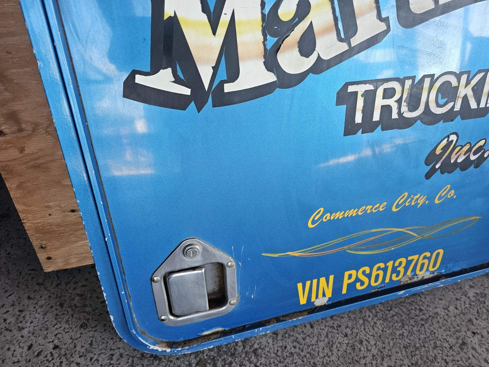 KENWORTH W900 DOOR ASSEMBLY OEM FRONT RIGHT PASSENGER