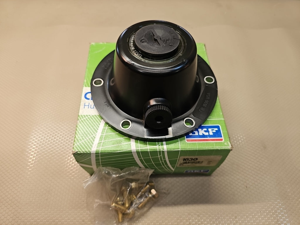 SKF 1630 Oil Fill 6 Bolt Hubcap, 6.25” Diameter