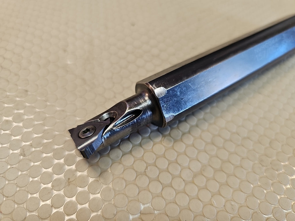 USED VARDEX INDEXABLE BORING BAR NVRC044-3 157/005 SHORTENED 