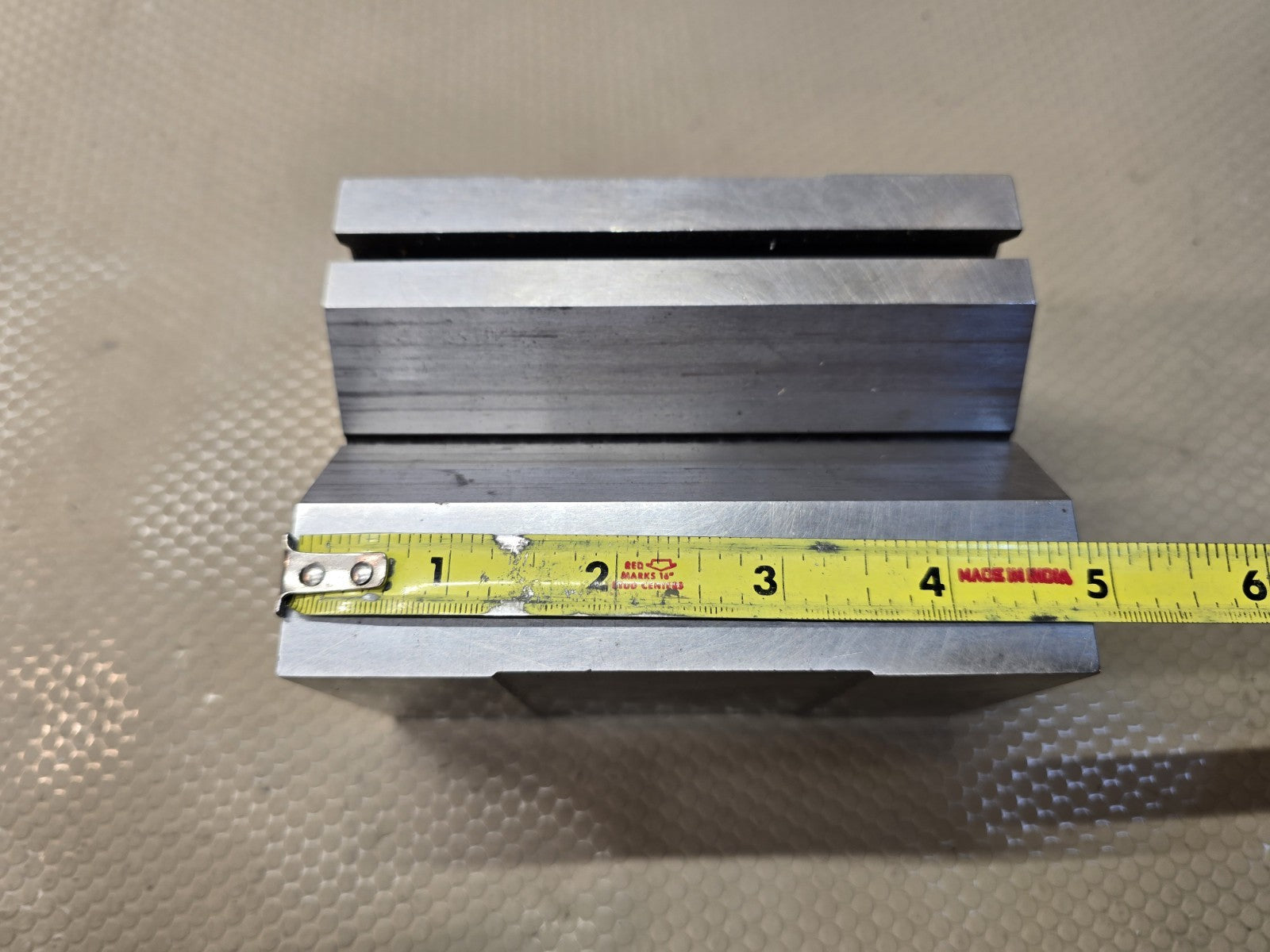 FOWLER  5 X 3 Inch V Block VEE BLOCK For Machinist 