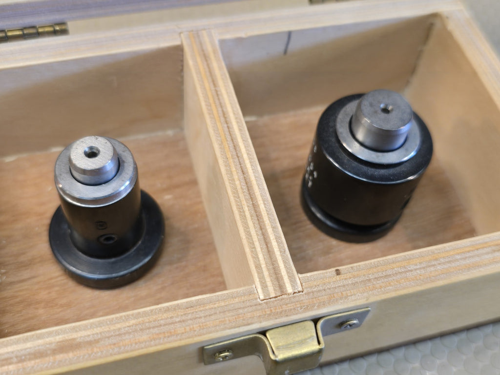 Educated FLUSH PIN GAGE For Dow Gage or Tacomp Stub Set In Wooden Box