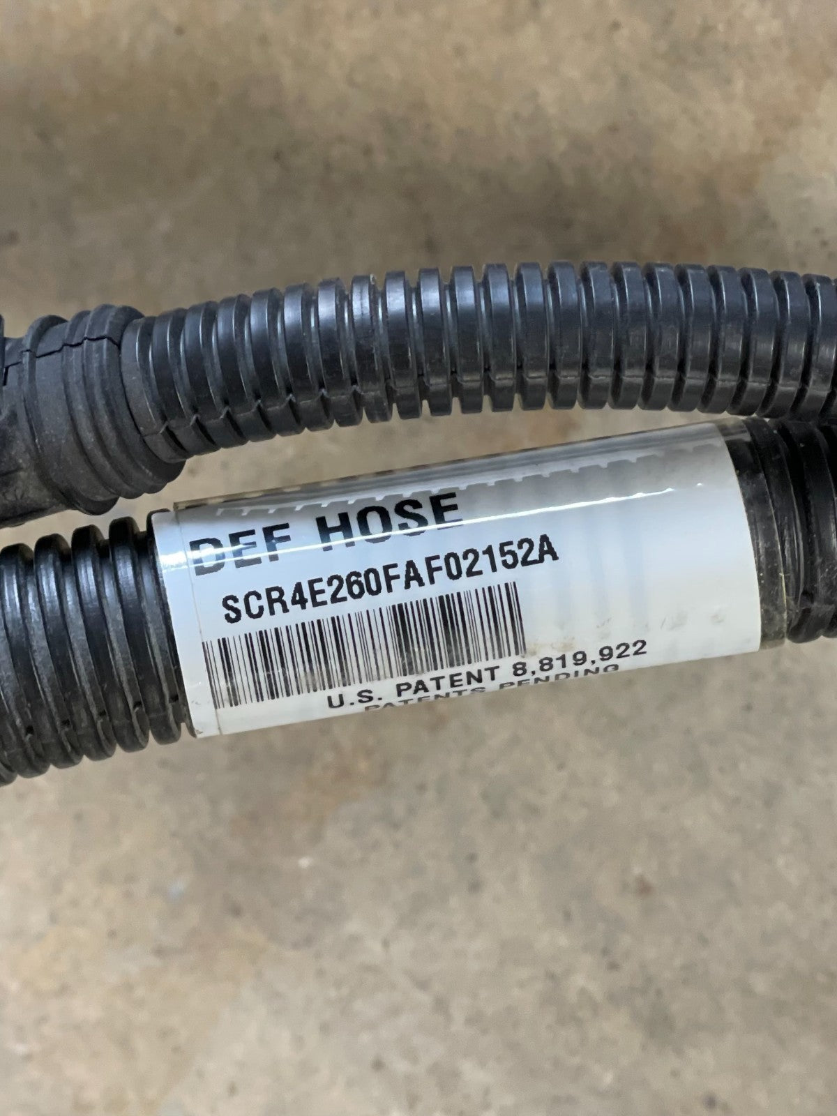 Parker Electronically Heated SCR DEF Hose 103" SCR4E260FAF02152A 