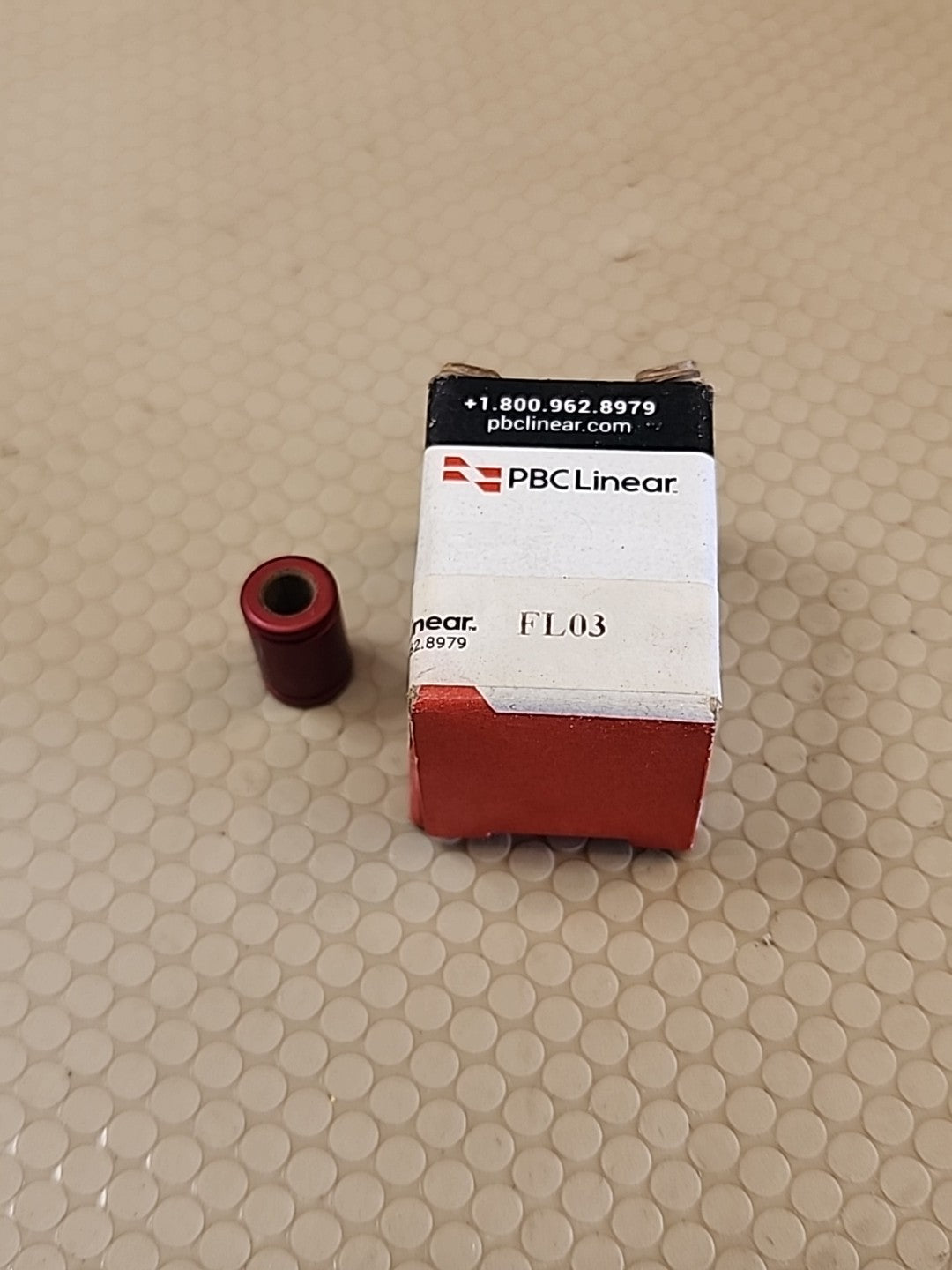 PBC LINEAR FL SERIES FL03 SIMPLICITY SELF-LUBRICATED LINEAR BEARING 1PC *NEW*