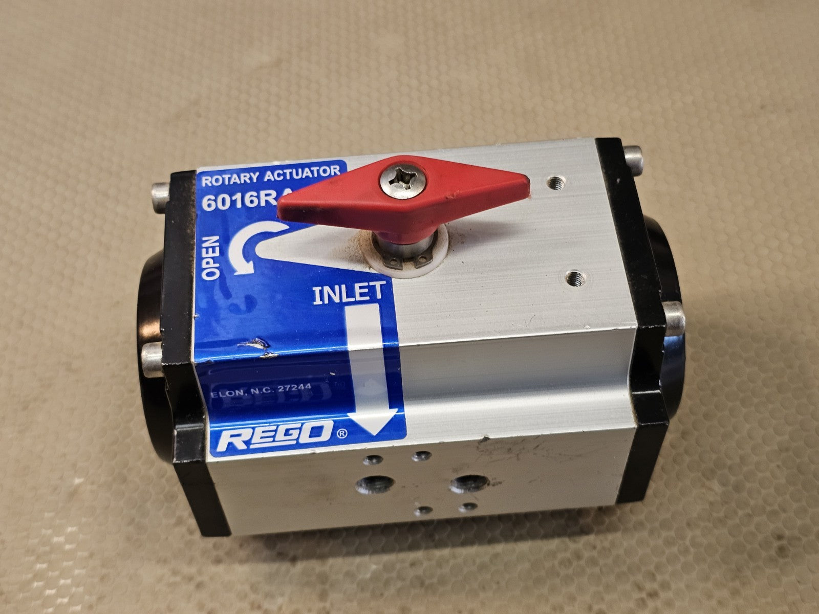 REGOENGINEERED CONTROLS Rotary Actuator Kit MFG# 6016RA for ESV 6010/6024/AA6016