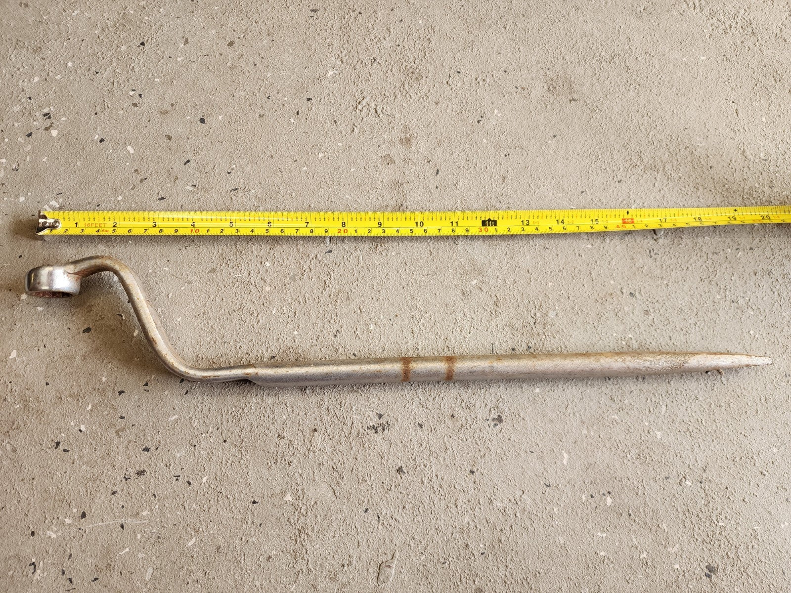 Cornwell BW24 58MA 3/4 Inch 12 Point Caster Camber Alignment Wrench, Used