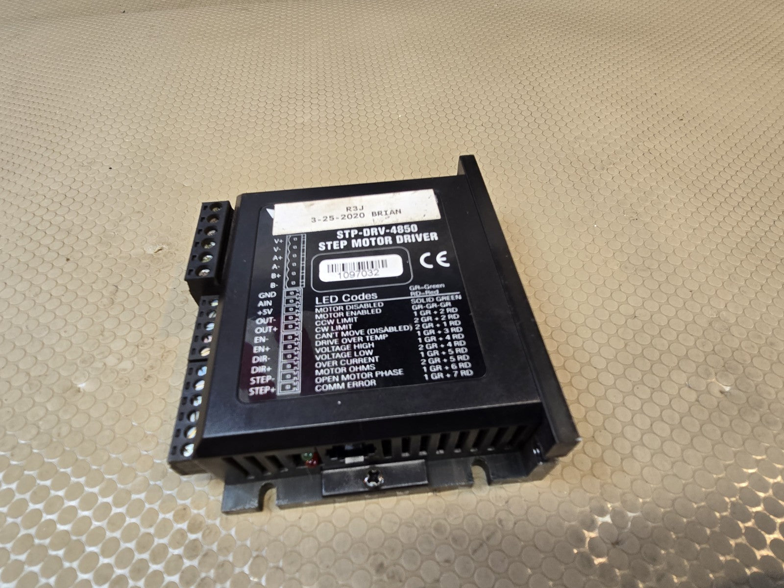 AUTOMATION DIRECT PLC DIRECT STP-DRV-4850 STEP MOTOR DRIVER T253571