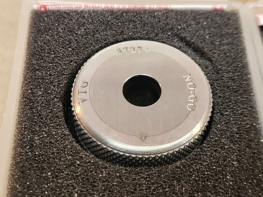 Vermont Gage Bore Guages .3735 GO/.3727 NO GO Bore Ring Set 