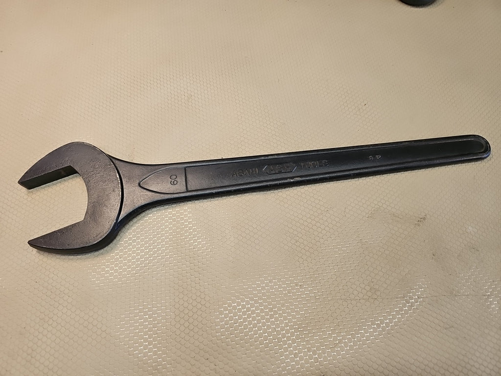 Japan ASH Round Spanner 60mm SS0060 Chrome Vanadium Steel Made in Japan