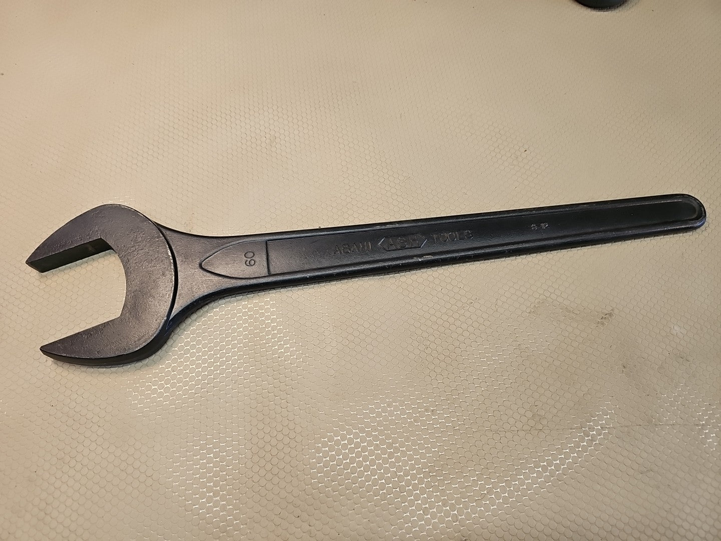 Japan ASH Round Spanner 60mm SS0060 Chrome Vanadium Steel Made in Japan
