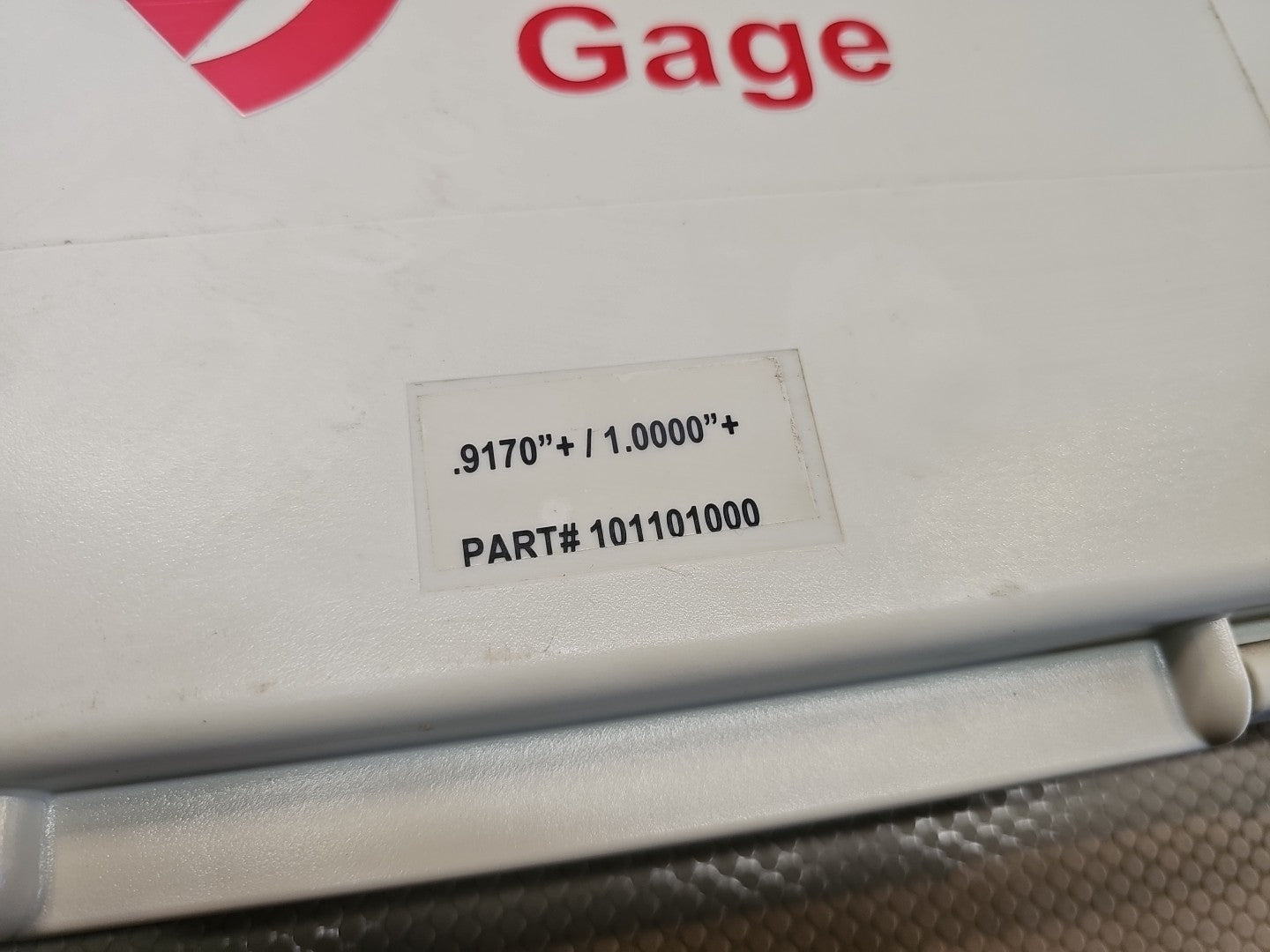 Vermont Gage 901101000 Pin Gage Set,Plus,0.917-1.000 LIGHT USE & CLEAN $800 MSRP