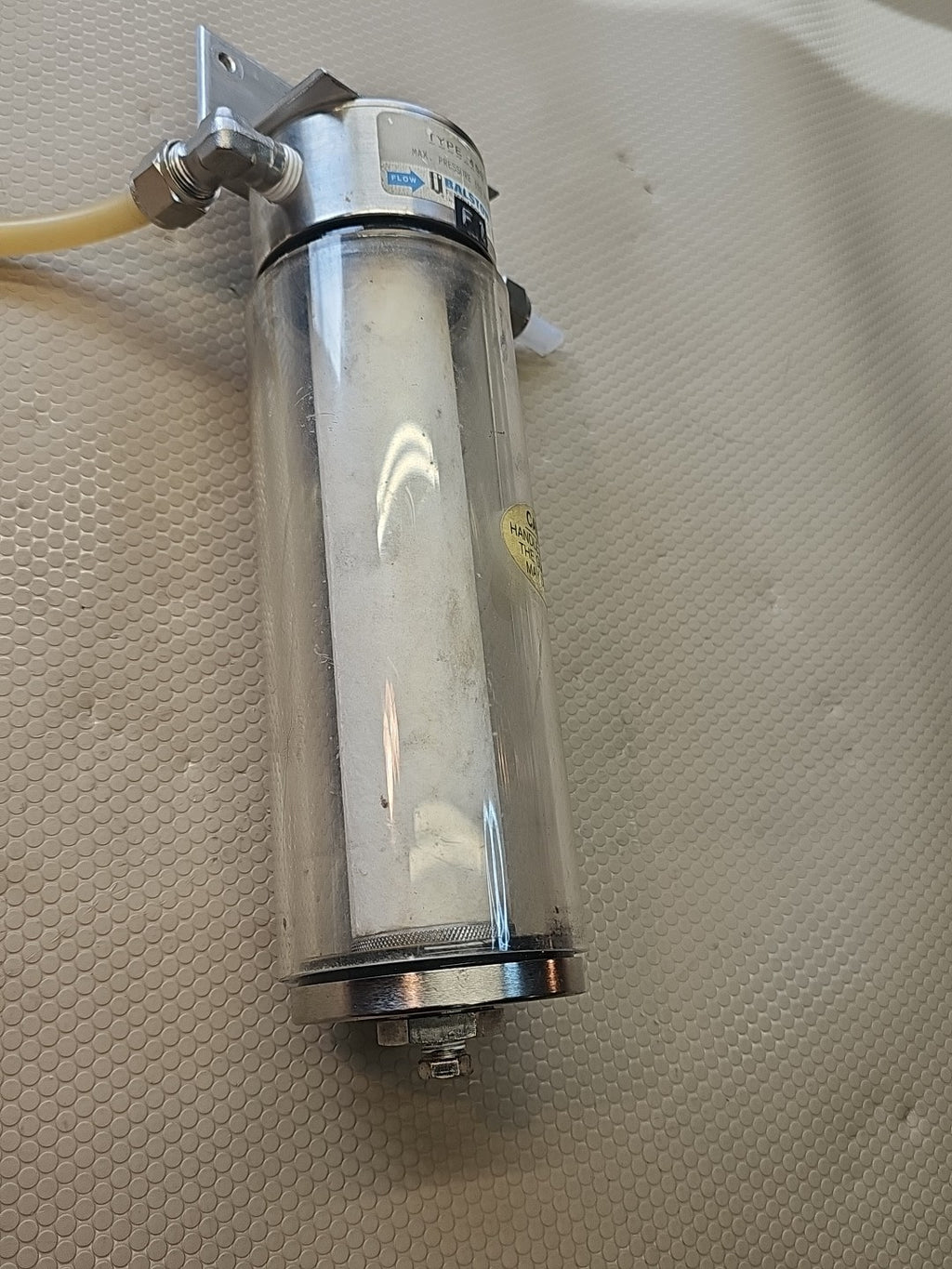 Balston 45G 1/2" NPT Pyrex High Volume Sample Analyzer Filter