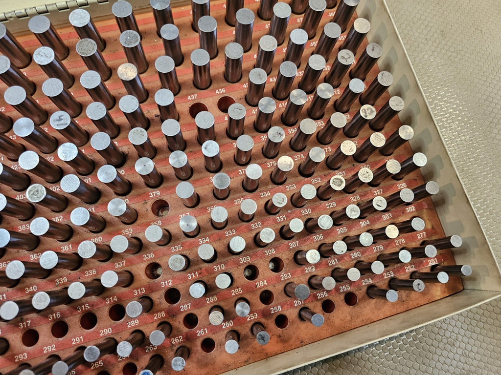 Vermont Pin Gage .251 to .500 Series C Class Minus Set Missing a few