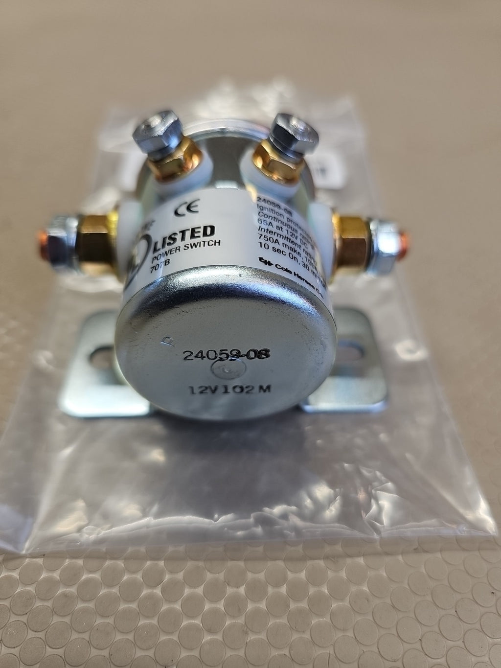 Solenoid Replacement 12V 100 Amps 12V 102M Surge Amps For Cole Hersee 24059-08