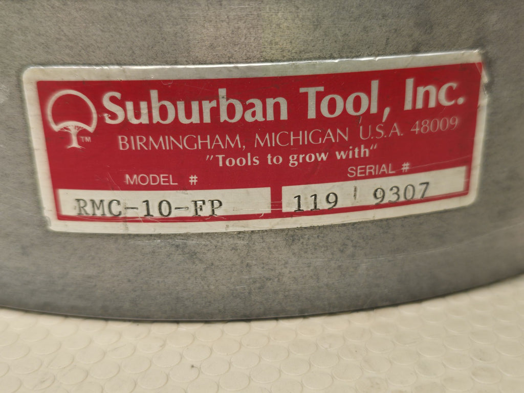 Suburban Tool 10” Fine Pole Magnetic Chuck USA RMC-10-FP Round Lathe Grinder 