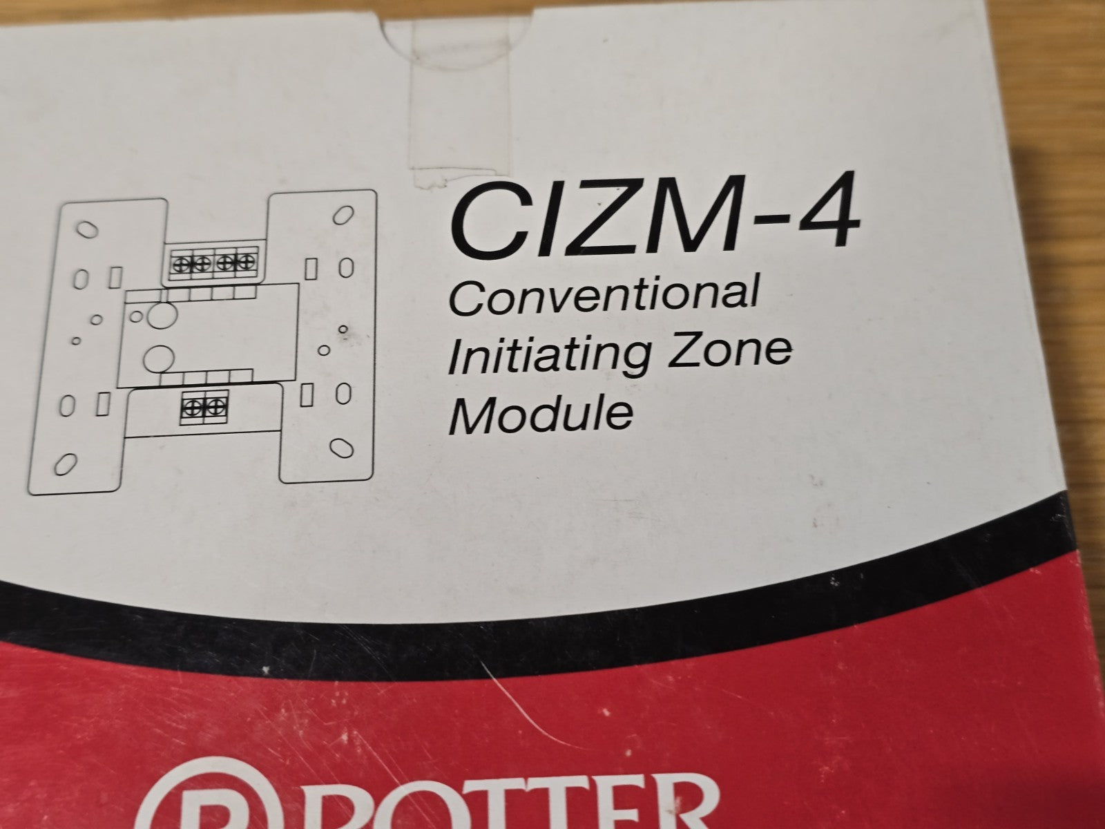 POTTER NOHMI CIZM-4 INITIATING ZONE MODULE