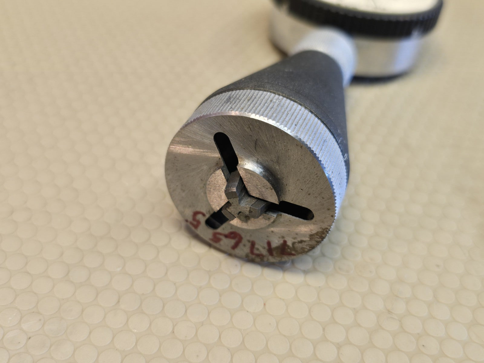 BARCOR METRIC CHAMFER GAGE MEASURING GAGE .001” DIA 