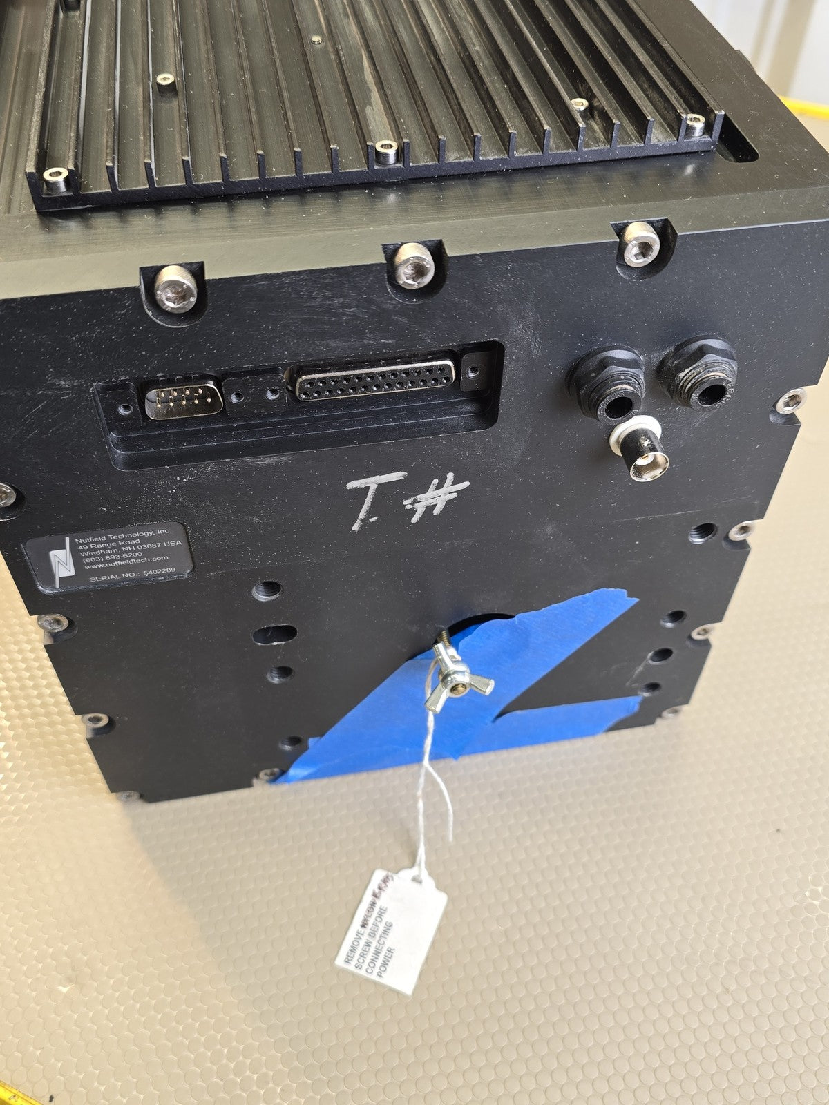 Nutfield Technology ZM0107287R Laser Scan Head B-U45C1 OFH 45mm Industrial