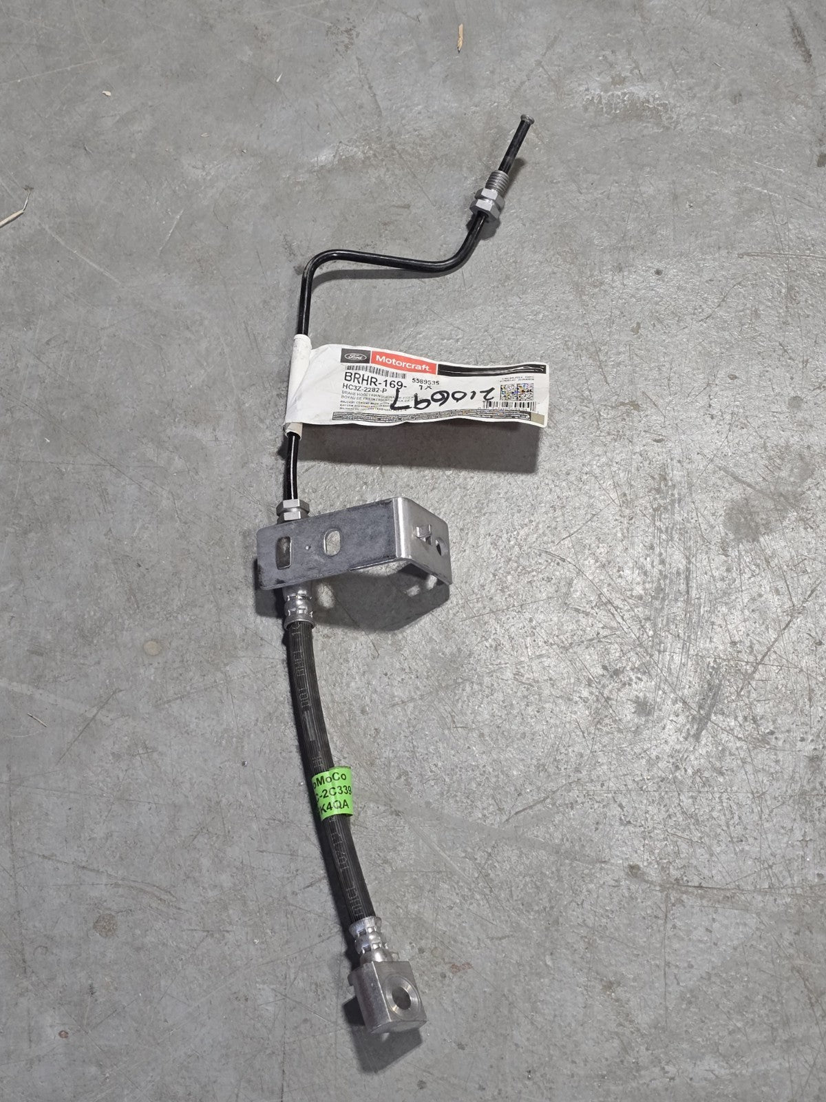 Ford OEM BR3Z-2282-P HC3Z-2282-P Brake Hose Motorcraft BRHR-169