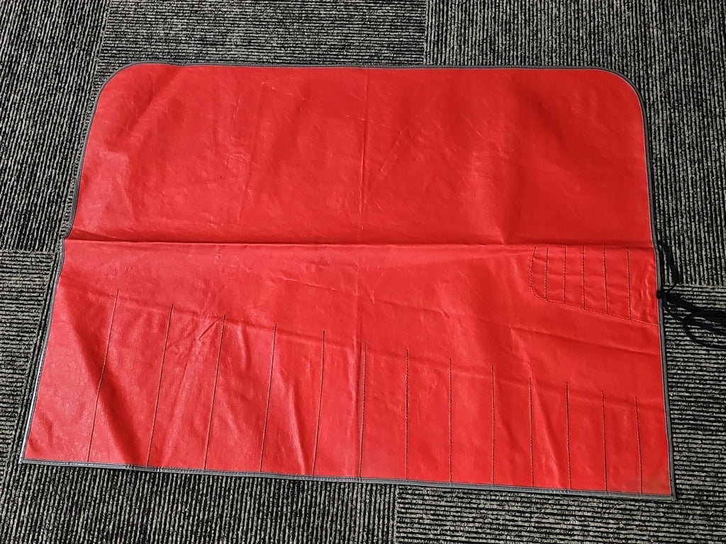 SNAP ON C-200 RED WRENCH  KIT BAG POUCH ROLL 20 POCKET LARGE