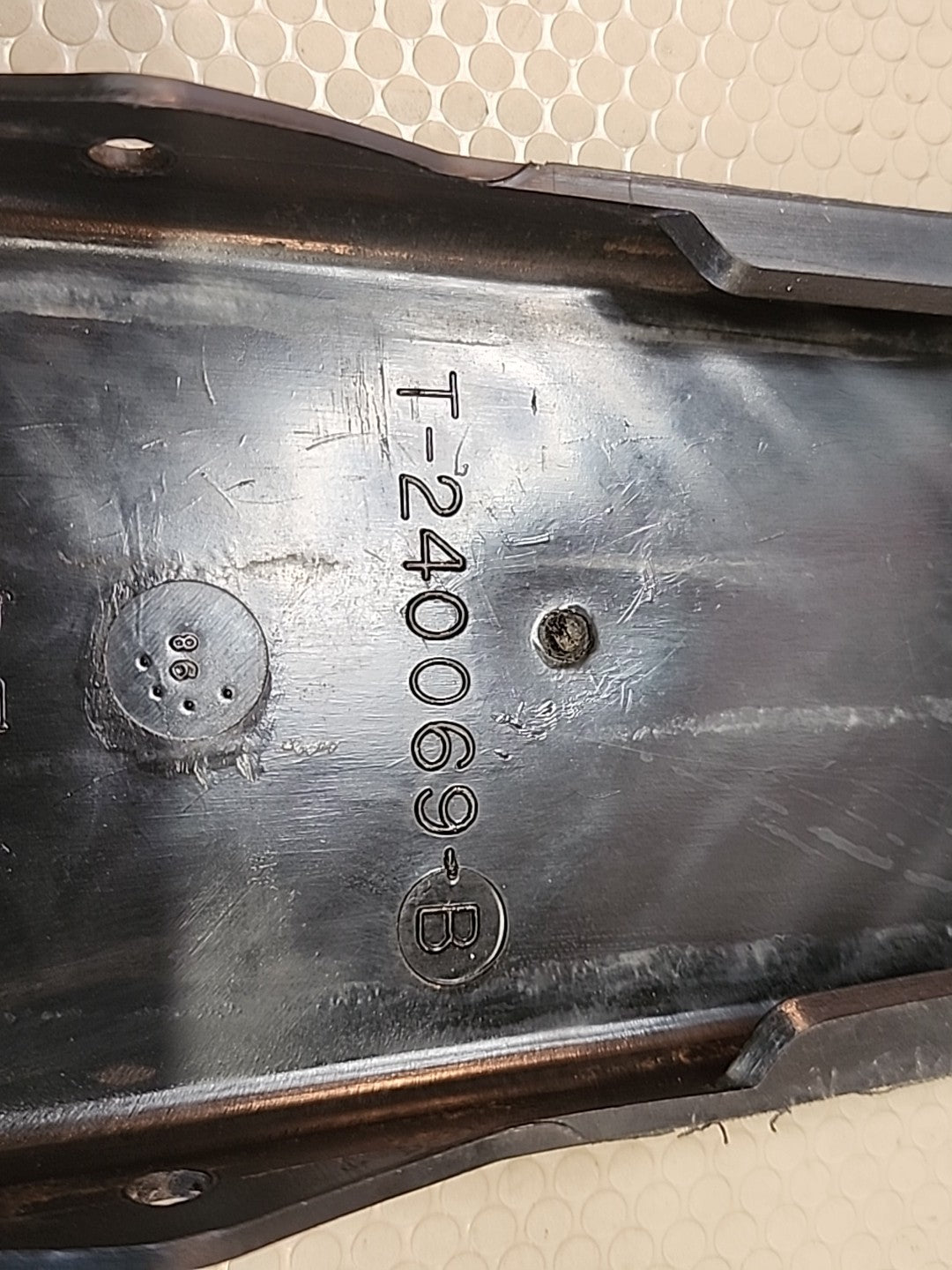 Heavy Equipment Rubber Pedal Pad Cover T-240069-B Universal Foot Control