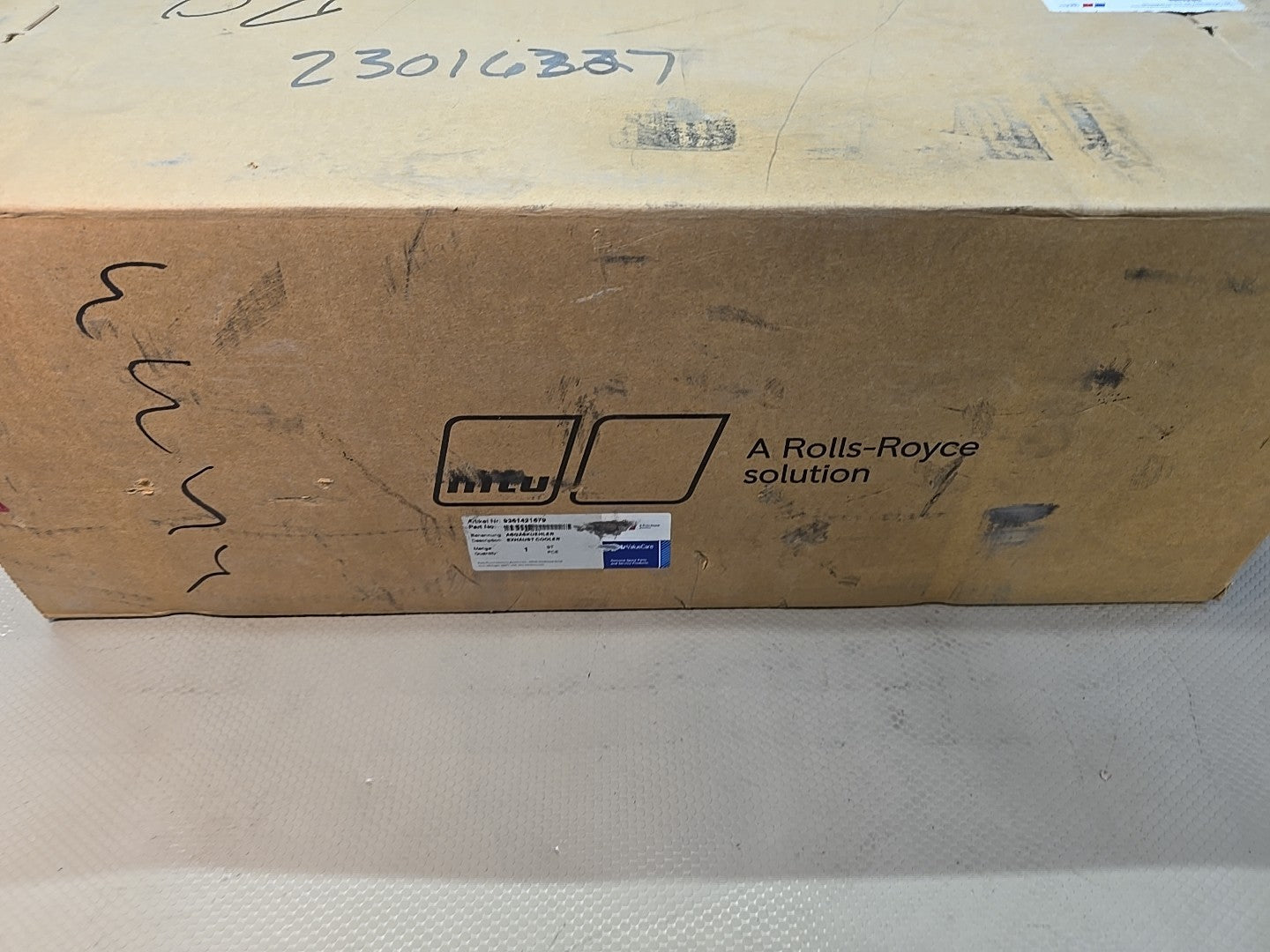 OEM Mercedes-Benz EGR Exhaust Gas Cooler Mercedes Benz PN A 936 142 1679