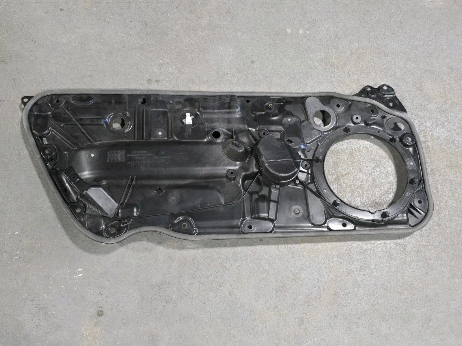 12-19 Porsche 991 911 C4S Front Right Interior Door Frame Cover Panel OEM 24k