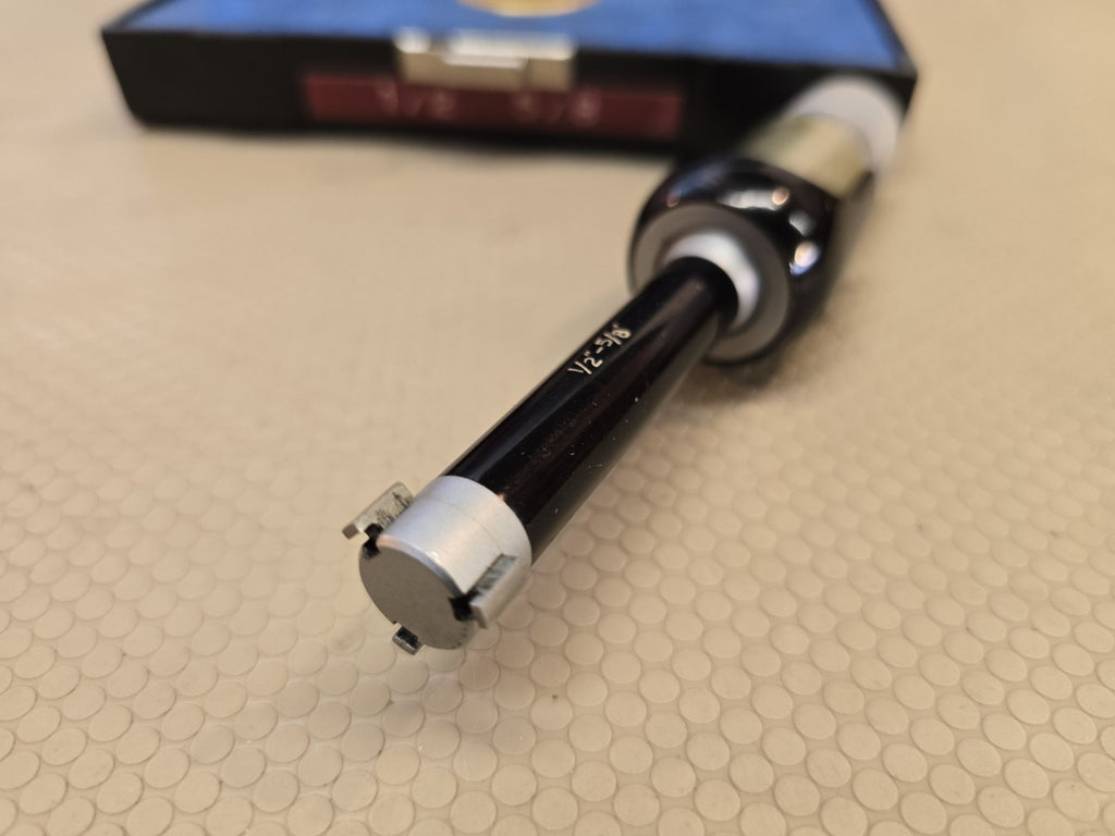 FOWLER BOWERS BORE GAGE Bore Micrometer + Ring GAUGE 1/2  5/8 0.500 -0.600