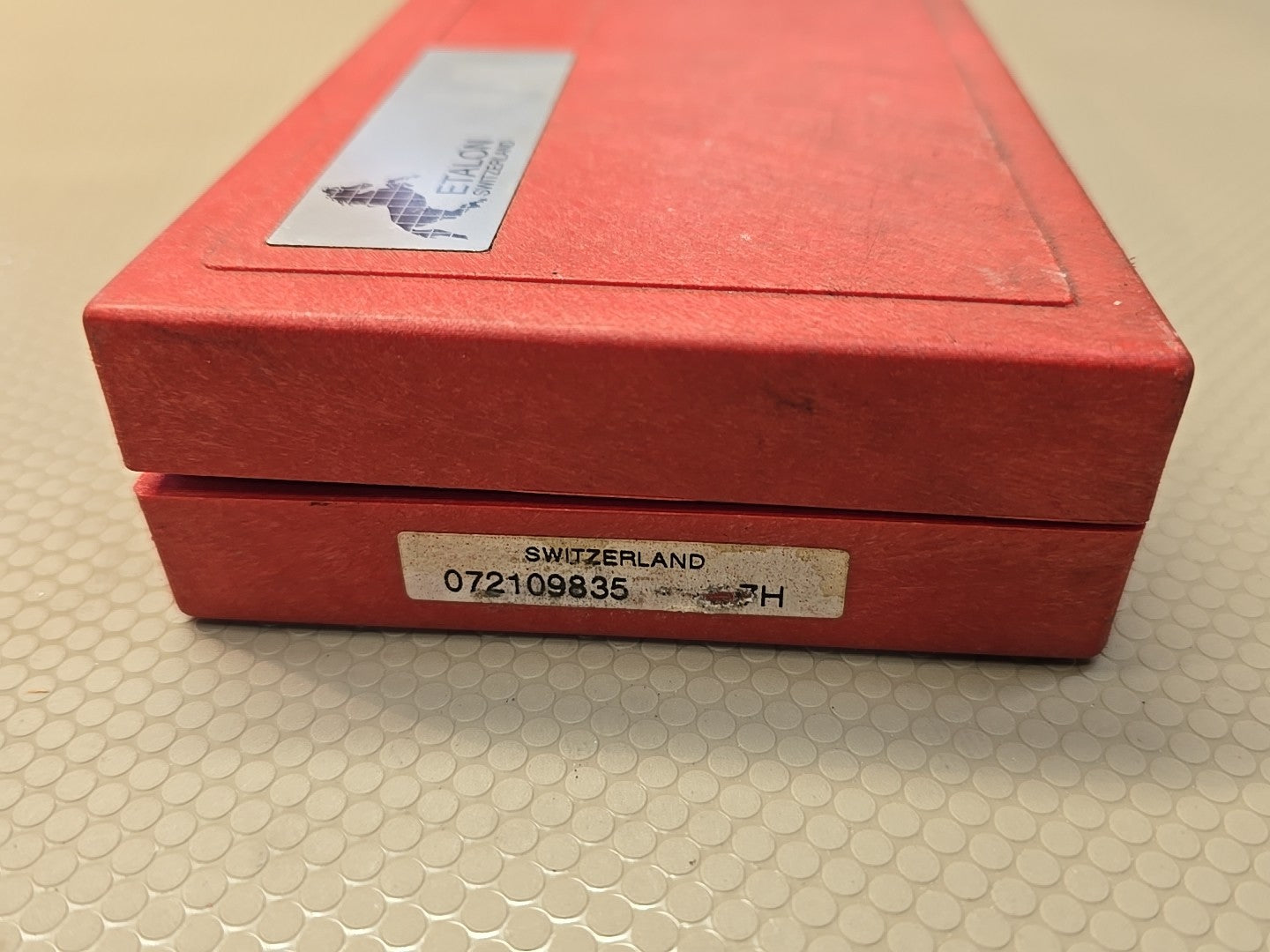 Etalon 225 Indicating Micrometer 0-1" .0001" Switzerland 072109835