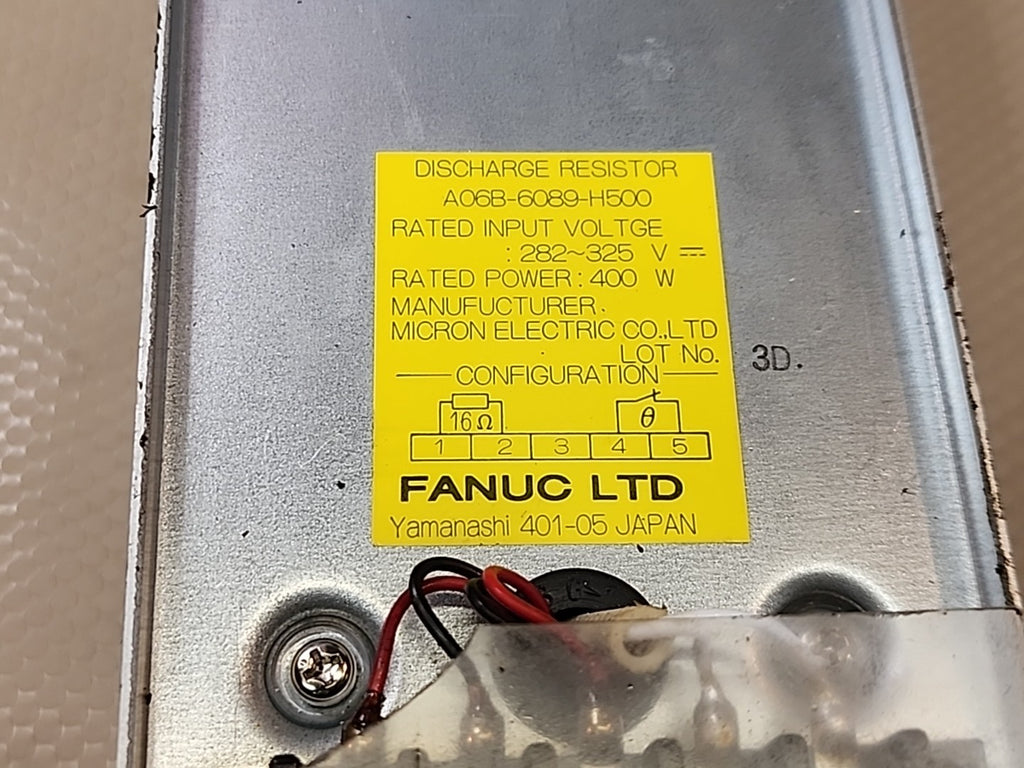 FANUC A06B-6089-H500 / A06B6089H500 