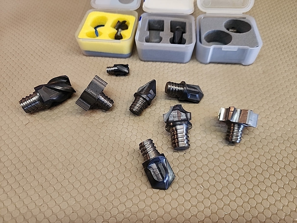 Lot of 11 Carbide Inserts ISCAR Multi Master & Other