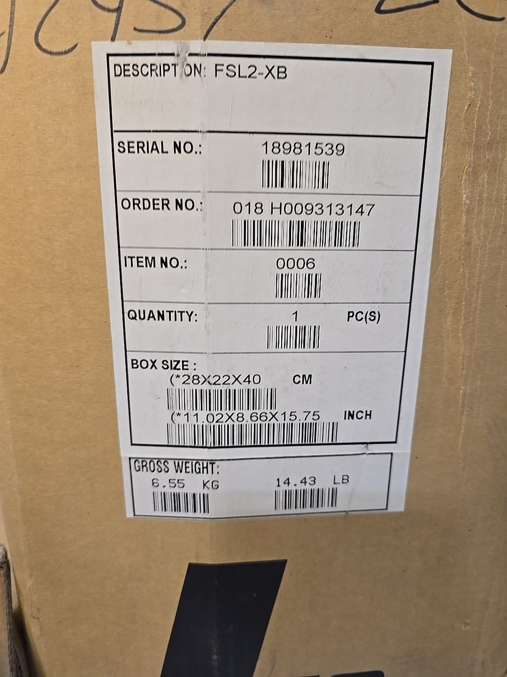 Fisher FSL2-XB Fisher Fsl2-xb Liquid Level Controller *NEW OLD STOCK*