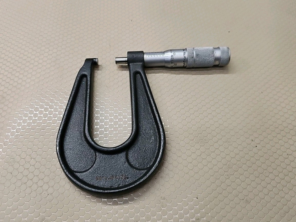 Vintage Brown & Sharpe No. 13-3 Deep-Throat Micrometer – 0–1″ Light Use