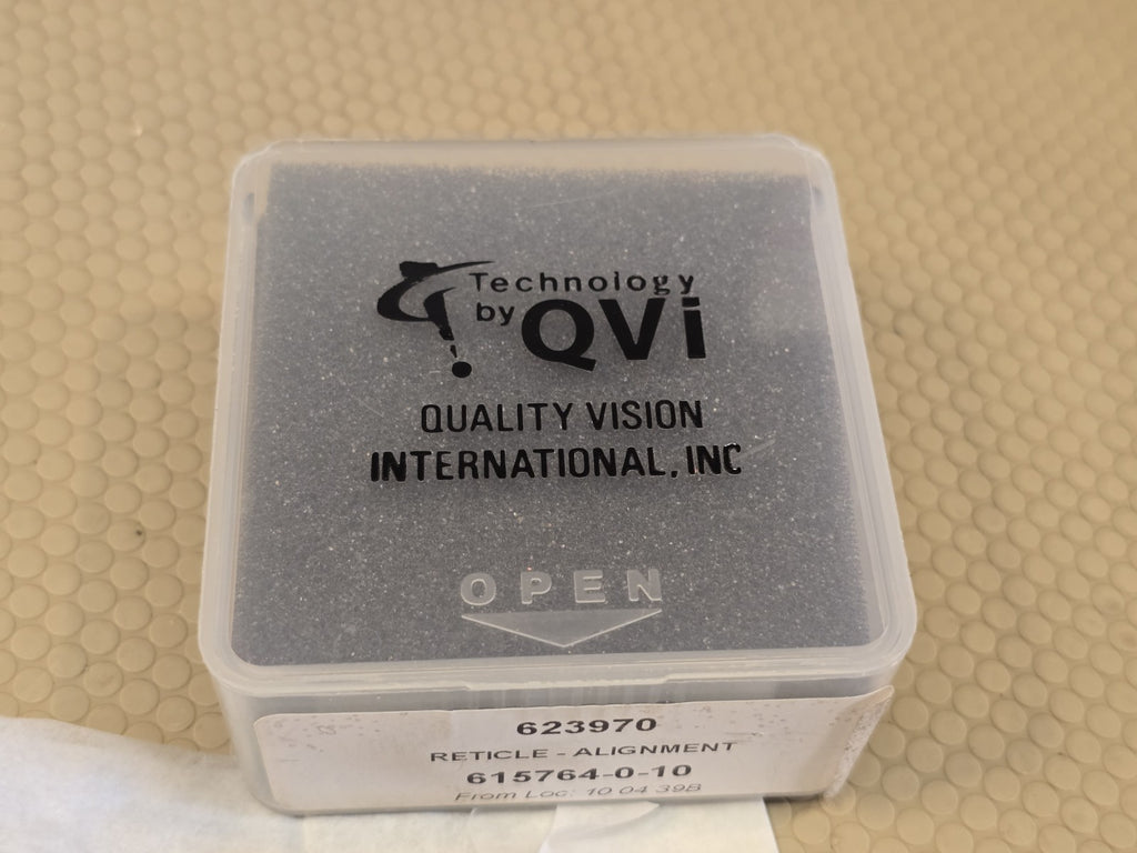 NEW QVI Field of View Calibration Alignment Reticle Optical Glass laser 623970 