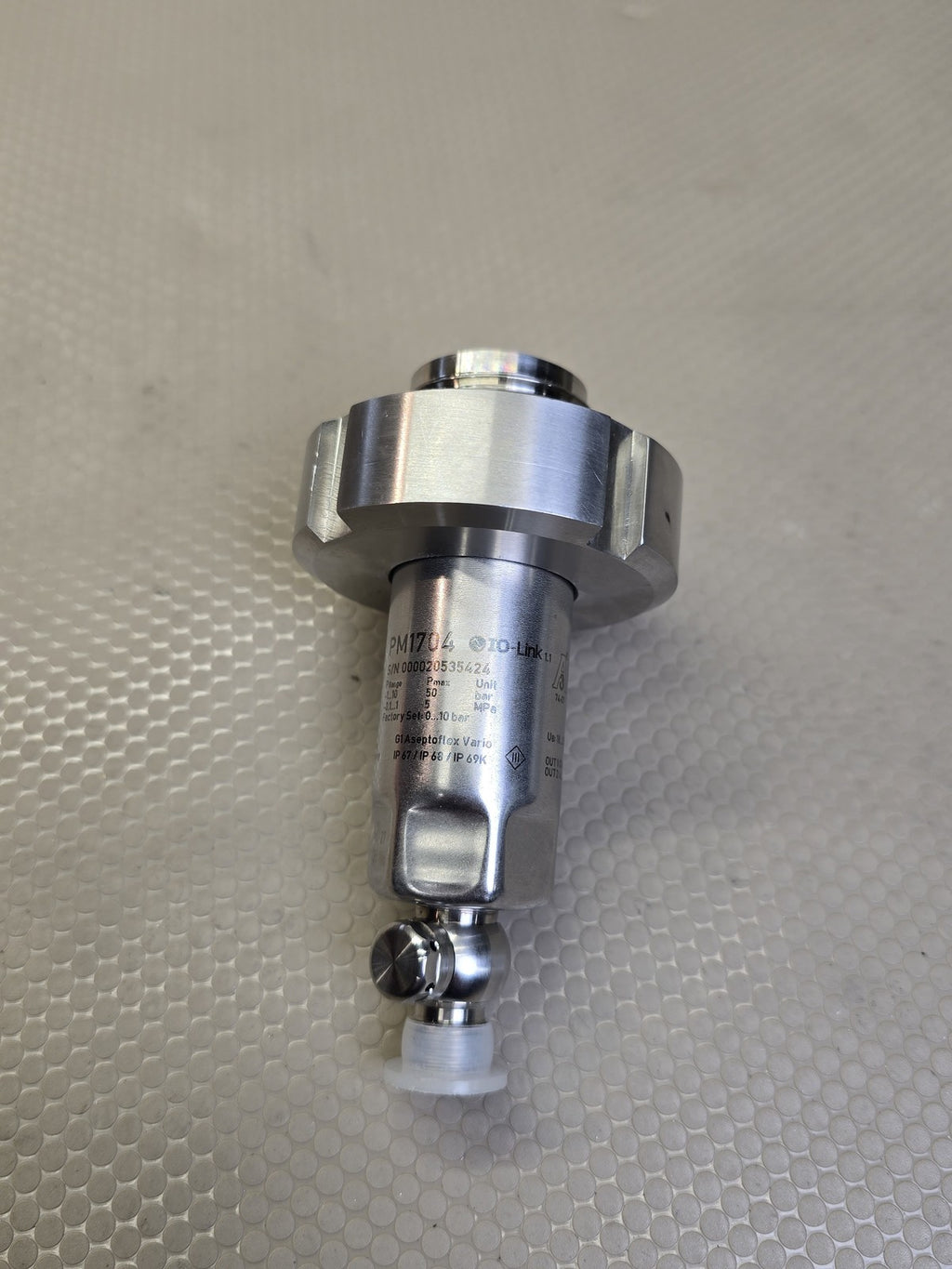 ifm PM1704 IO-Link Flush Pressure Sensor Transmitter G1 Aseptoflex Vario NEW