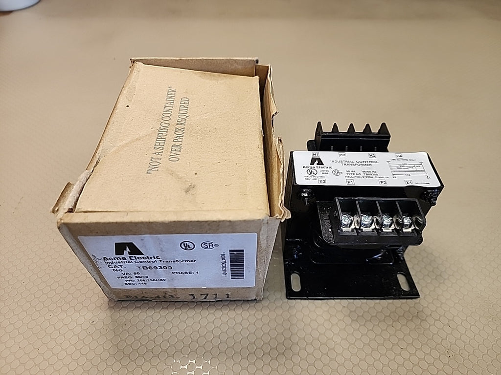 Acme Transformer TB-69300 Industrial Control Transformer 50VA 50/60Hz