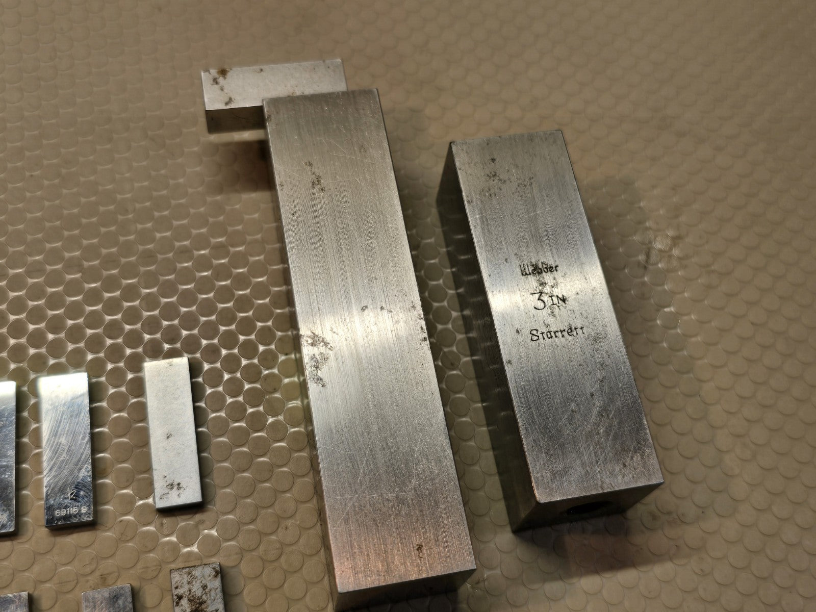 3in Starrett-Webber Gage Block Machinist + Other Webber / Other Brands Lot USA 