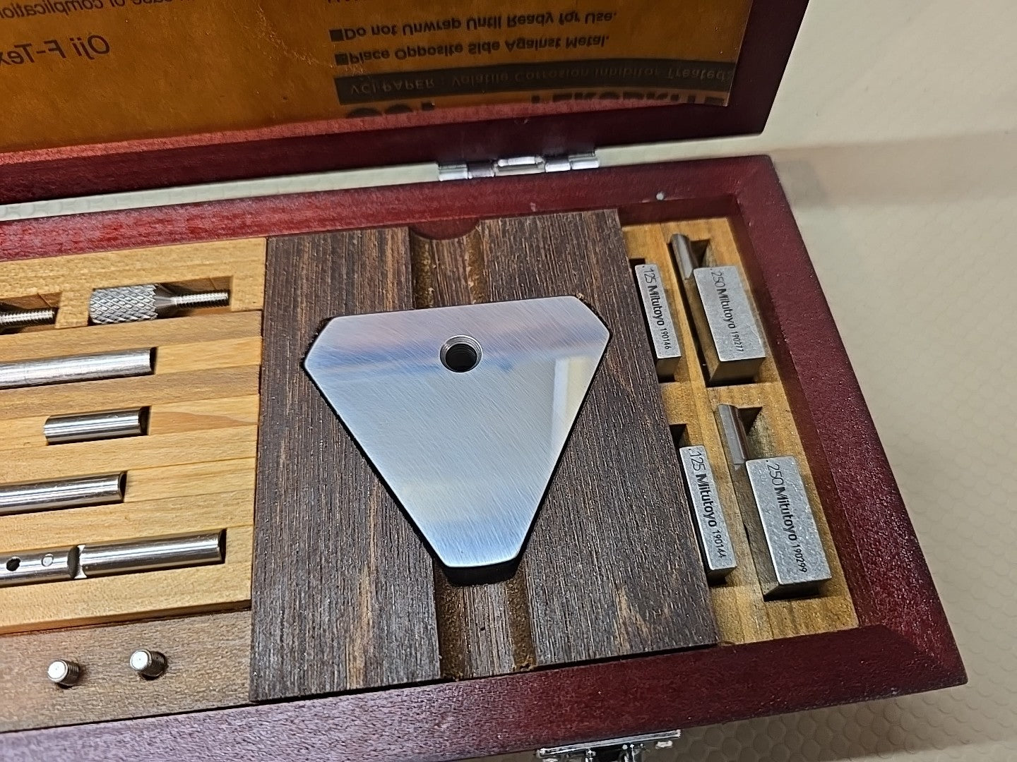 Mitutoyo 516-612 ACCESSORY SET (IN) FOR SQUARE GA
