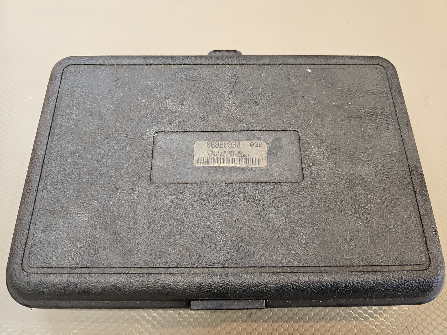 MSC INDUSTRIAL SUPPLY CO. ULTRA THIN PARRALLES 06820930 USA *$200 MSRP