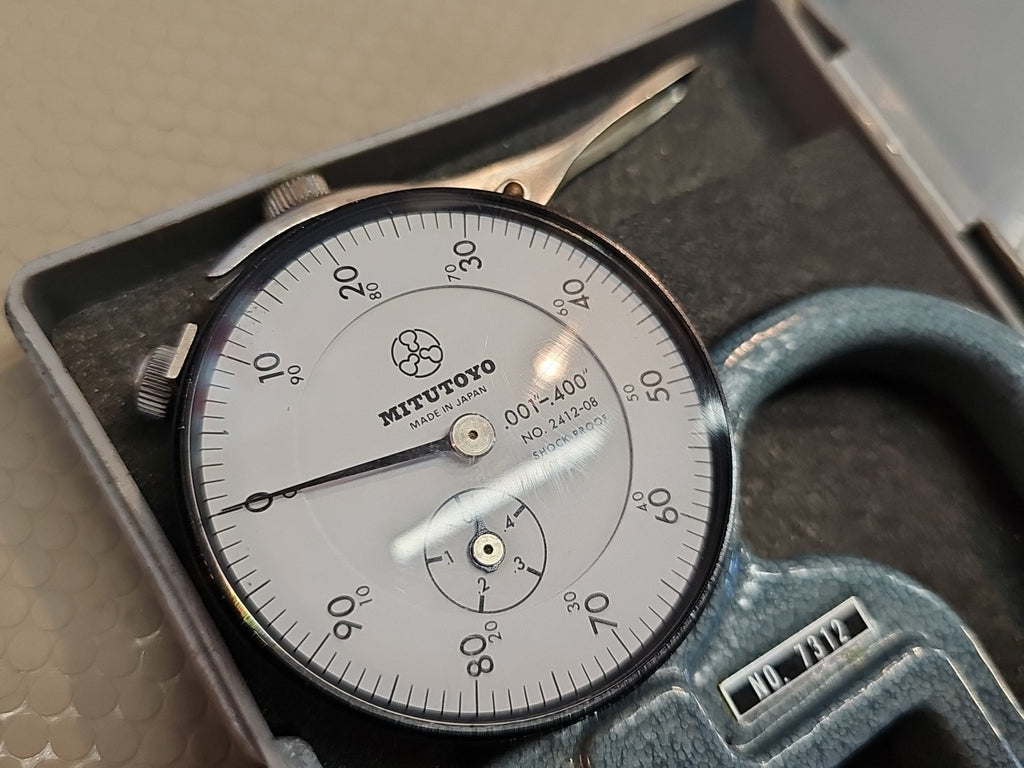 Machinist Tools: Mitutoyo Dial Lens Meter  7312 .001 grad