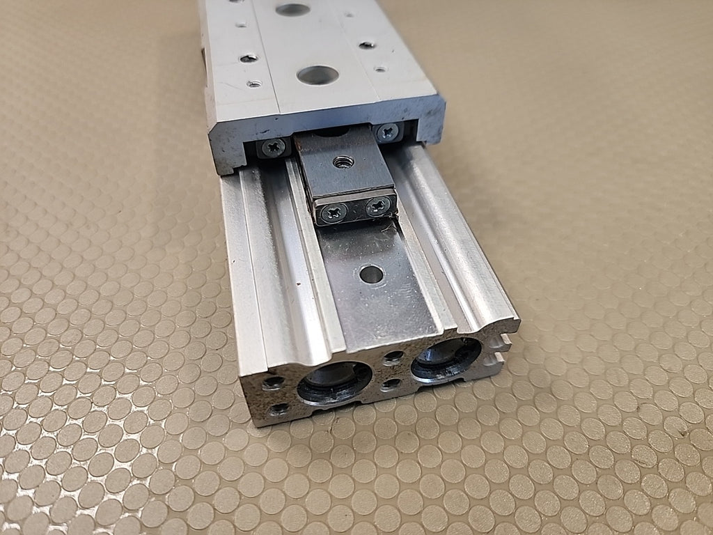 SMC 13-MXS12L-50 12mm MXS Clean-Room Guided Cylinder 