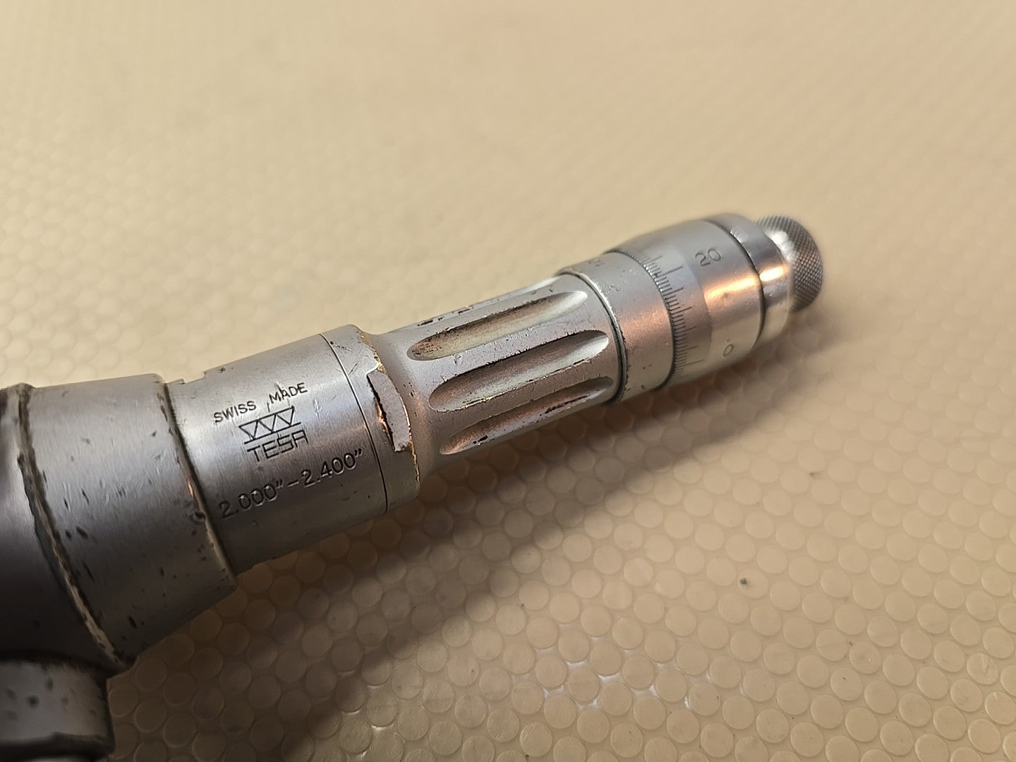 TESA Sharpe Bore Micrometer Gauge 2.000"  2.400"  Internal Micrometer Swiss Made